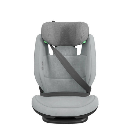 ExtendFlex High-Back Booster Seat - Adjustable Light Gray Design