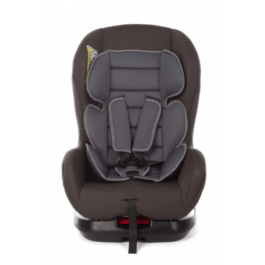 SafeRide Convertible Car Seat - Compact Brown & Gray